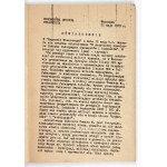 KONWICKI T. - Mała apokalipsa. 1979. Dedykacja autora. Wyd. I.