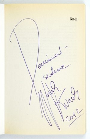 KUCZOK W. - Dung. 2004. dedication by the author.