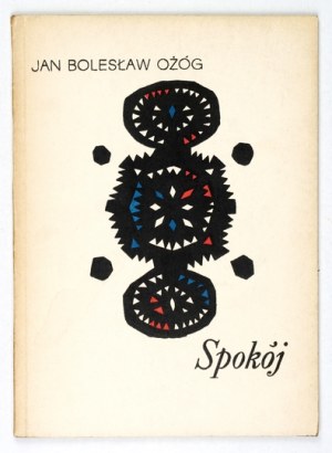 J/ B. O¯ÓG. - Serenity. 1967. dedication by the author