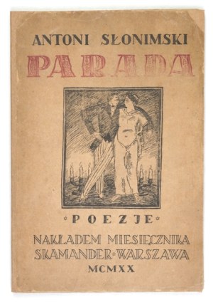 SLONIMSKI A. - Parade. 1920. dedication by the author to W. Grubinski.