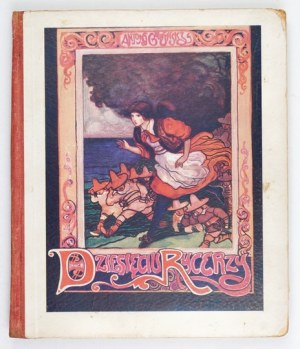 GAWIŃSKI Antoni - Ten knights. A magical history. 3rd ed. Warsaw 1928; M. Arct. 8, s. 182, [2],...