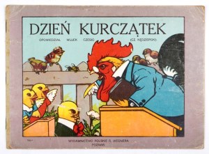 KĘDZIERSKI Cz[esław] - Day of the chickens. Told by Uncle Czesio [pseud.] [Nuremberg 1945]. Polish Edition R....