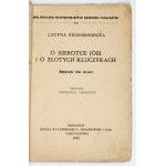 KRZEMIENIECKA L. - O sierotce Józi. 1936. Ilustr. F. Themerson.