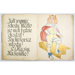 RYDEL L. - Bajka o Kasi i królewiczu. Ilustr. S. Dębicki. 1904. Książka w całości litografowana.