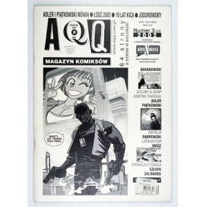 AQQ. Magazyn komiksów. Poznań. Red. W. Tkaczyk. 4. brosz. Nr 3 (28). 2002. s. 63, [1]....