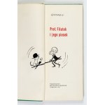 LENGREN [Zbigniew] - Prof. Filutek i jego piesek. Warszawa 1964. Wyd. Artystyczno-Graficzne. 8 (24x10,5 cm), s. 126, [2]...
