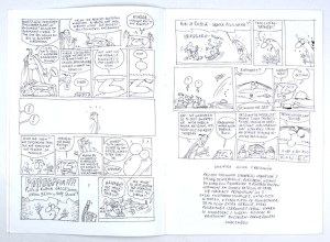 WILQ - Superhero. [Part 1]. Scen. and drawings by Bartosz Minkiewicz, Tomasz Minkiewicz. [Krakow 2003]. BM Vision. 4, s. [36]. ...