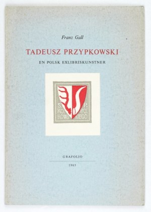 Tadeusz Przypkowski, en polsk exlibriskunstner. 1963. with 10 linocut exlibrises.