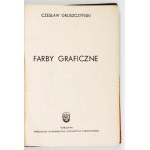 GRUSZCZYŃSKI Czesław - Farby graficzne. Warszawa 1960. Państwowe Wydawnictwa Szkolnictwa Zawodowego. 8, s. 260, [1]...
