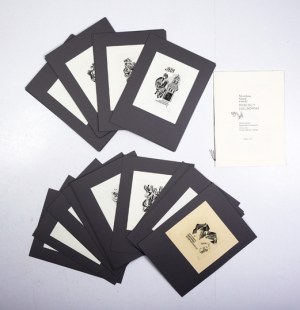 52 ex-librises by V. Jakubowski signed by the artist. 2017. 50 copies issued.