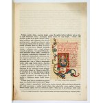 SMOLIK Przecław - Druk i książka. Kraków 1922. Muzeum Przemysłowe. 4, s. [2], 13, [1]. brosz....