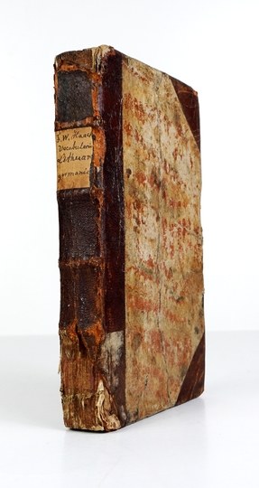 HAACK F. W. - Vocabularium litthuanico-germanicum et germanico-litthuanicum. 1730
