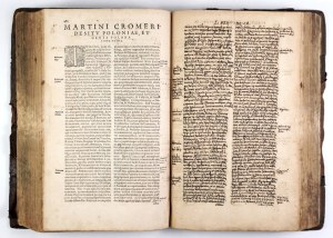 KROMER M. - Polonia. Cologne 1589. the fifth most complete Latin edition of the work.