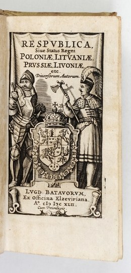RESPVBLICA, Siue Status Regni Poloniae, Litvaniae. Leiden 1642, 4th and last ed.