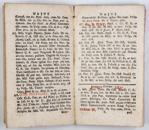 RUBRICELLA Diaecesis Cracoviensis. Juxta Rubricas Breviarii & Missalis Romani, tam Generales quam Particulares ac Decret....