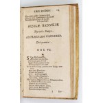 SARBIEWSKI M. K. – Lyricorvm libri IV. Venetiis 1697.