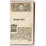 SCHMOLCK Benjamin - Der mit rechtschaffenem Herzen zu seinem Jesu sich nahende Sünder, in auserlesenen Buss-...