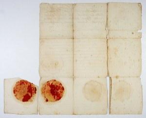 [STANISŁAW August Poniatowski]. A manuscript royal document on paper, in Polish, signed by the king,...