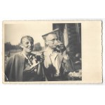 [MORCINEK Gustaw]. Odręczna dedykacja Gustawa Morcinka dla Marii Kosibowiczowej na odwrocie zdjęcia przedstawiającego pi...