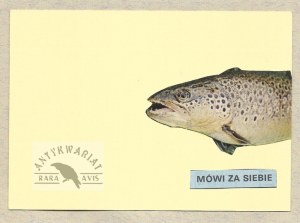 [SZYMBORSKA Wisława]. Die-cut with Wislawa Szymborska's handwritten letter to Aleksander Rybczynski in Toronto on the reverse....