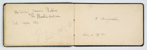 SOLSKI L., MANKIEWICZÓWNA T. , ŻABCZYŃSKI A. - entries in the student album....