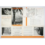Folder z inauguracyjnego rejsu M/S Batory w IV-V 1936.