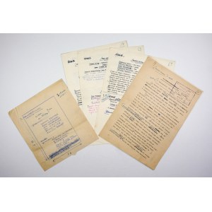 Maszynopisowy projekt programu pierwszego Jazz Jamboree 1958 z tekstem L. Tyrmanda