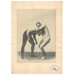 [SPORT, zapasy]. Zestaw 20 plansz poglądowych do ćwiczeń zapaśniczych sprzed 1939.