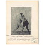 [SPORT, zapasy]. Zestaw 20 plansz poglądowych do ćwiczeń zapaśniczych sprzed 1939.