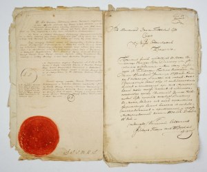 [TUDOROWSCY of the Tarnawa coat of arms]. Collection of documents confirming nobility. 1830.