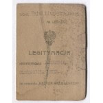 [KRZYŻ Walecznych - legitymacja]. Legitymacja nr 166 uprawniająca por. Józefa Oleksowicza do noszenia Krzyża Walecznych,...