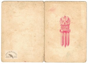 LEGITIMATION for Cpl. Jozef Lechowicz issued by the 2nd D[ywizja] S[trzelców] P[ieszych],...