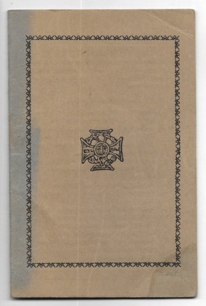 Polish Scouting Association. Service booklet issued to Sophia Starschedel dn....
