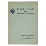 DECKERT & Homolka - Wiedeń. Katalog piorunochronów z przełomu XIX/XX w.