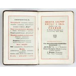 LILPOP Bracia, Szulc i S-ka. [Kalendarzyk] na rok 1938. Poznań. [b.w]. 16, s. 128, 48, [38]. opr. oryg....