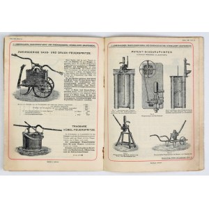 LOSENHAUSEN J., Maschinenfabrik, Eisen- u. Metallgiesserei. Abtheilung IIB: Pumpen und Spritzen. Düsseldorf-...