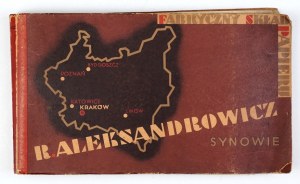 ALEKSANDROWICZ R., Sons, Factory Paper Store. Cracow. Catalog-template no. 6.