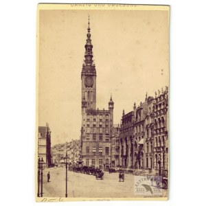 R. Th. Kuhn - ratusz miasta Gdańska na fotografii z 1891.