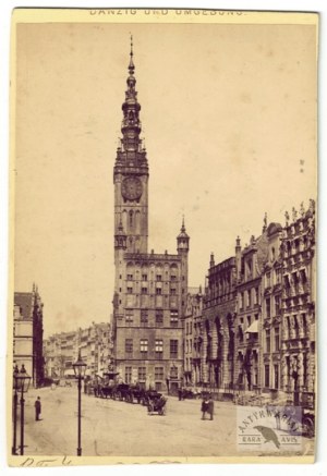 R. Th. Kuhn - City Hall of Danzig in a photograph from 1891.