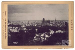 R. Th. Kuhn - panorama of the city of Danzig in a photograph from 1894.