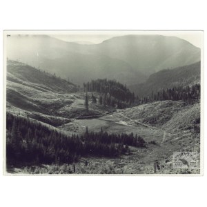 W. Walczak - cyrk lodowcowy pod Grofą na fotografii z 2. poł. lat 30. XX w.