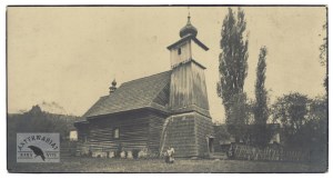 J. Kosciesza-Jaworski - Orthodox church in Granastov, now Hraničné in a photograph from not after 1913.