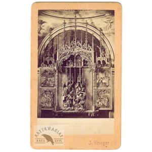 J. Krieger - tryptyk św. Jana Chrzciciela w kościele św. Floriana na fotografii z lat 70./80....