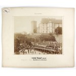 Fotografia S. Bizańskiego z przeniesienia zwłok Adama Mickiewicza na Wawel, 4 VII 1890....