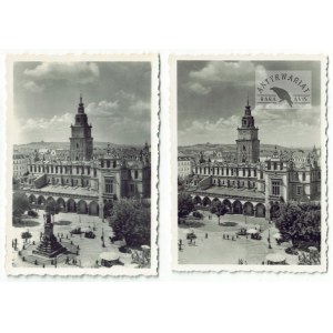 S. Kolowca - rynek z pomnikiem i bez pomnika Mickiewicza na fotografii z l. 30. i 40....