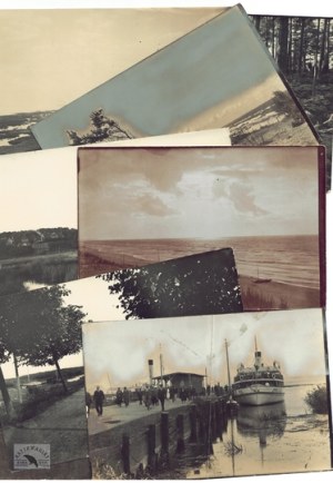 [KRYNICA Morska - view photographs]. [l. 1930s]. Set of 13 photographs form. ca 10x14,...