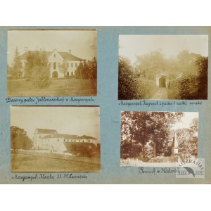 [KRESY - MARIAMPOL - pałac Jabłonowskich i inne - fotografie widokowe, sytuacyjne]. [nie po 1915]...
