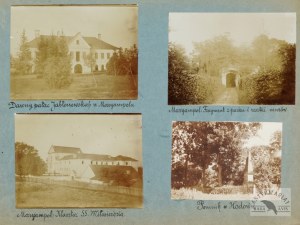 [KRESY - MARIAMPOL - Jablonowski Palace and others - scenic, situational photographs]. [not after 1915]....