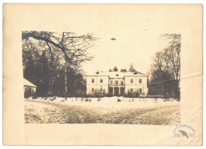 [KRESY - STRATYN - castle - view photograph]. [8 I 1917]. Photograph form. 12.8x18 cm,...