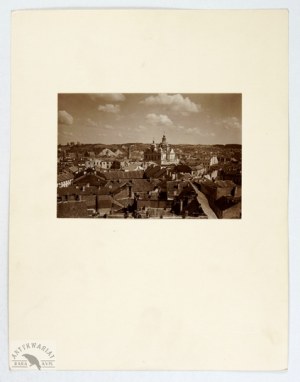 J. Bulhak - a fragment of a panorama of the city of Vilnius in a photograph from the years. 1930s.
